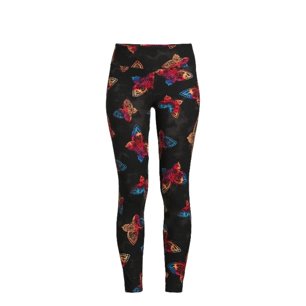 Colorful Butterfly Print Women's Leggings.